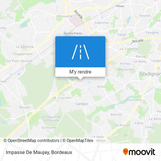 Impasse De Maujay plan