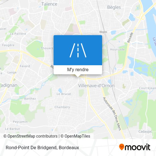 Rond-Point De Bridgend plan