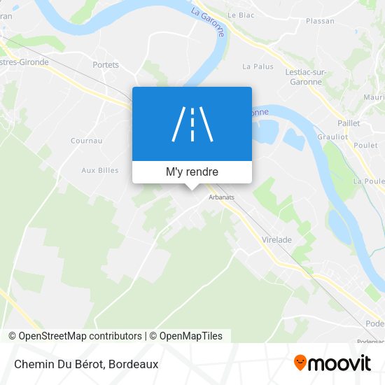 Chemin Du Bérot plan