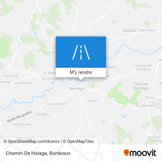 Chemin De Halage plan