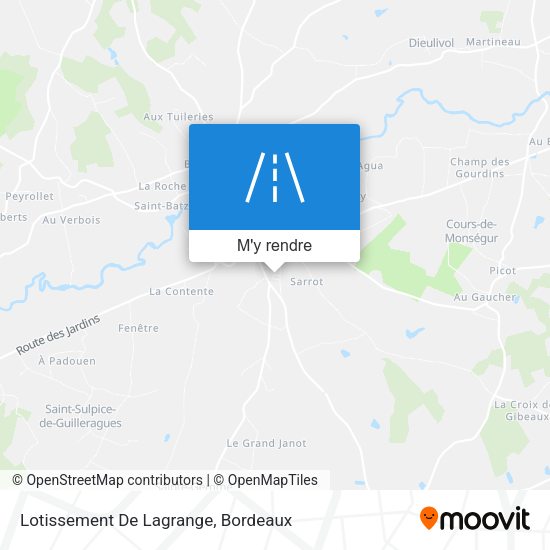 Lotissement De Lagrange plan