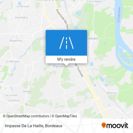 Impasse De La Haille plan