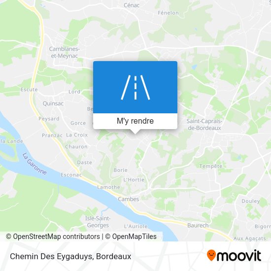 Chemin Des Eygaduys plan
