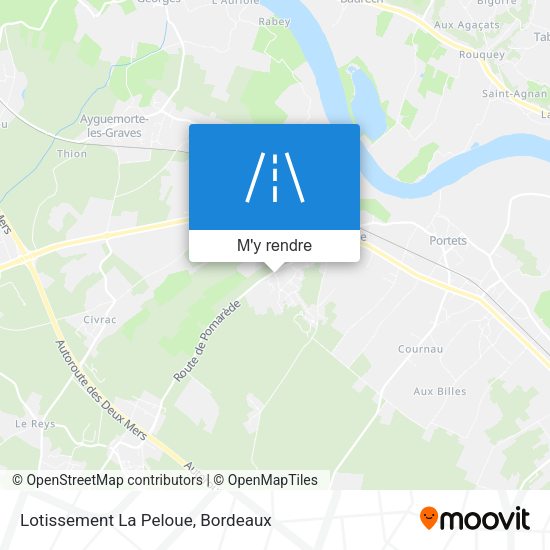 Lotissement La Peloue plan