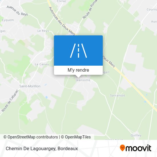 Chemin De Lagouargey plan
