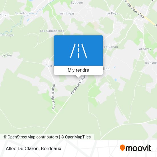 Allée Du Claron plan