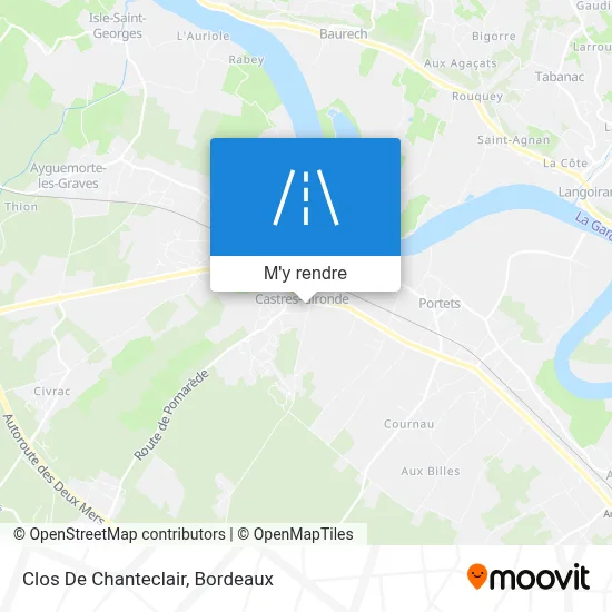 Clos De Chanteclair plan