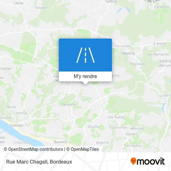 Rue Marc Chagall plan