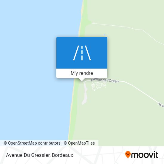 Avenue Du Gressier plan