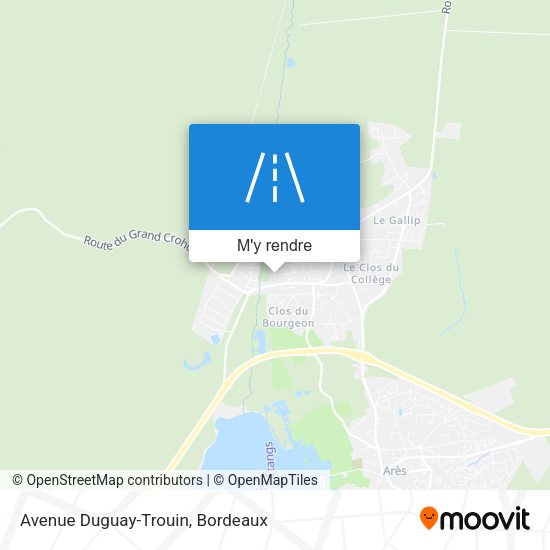 Avenue Duguay-Trouin plan