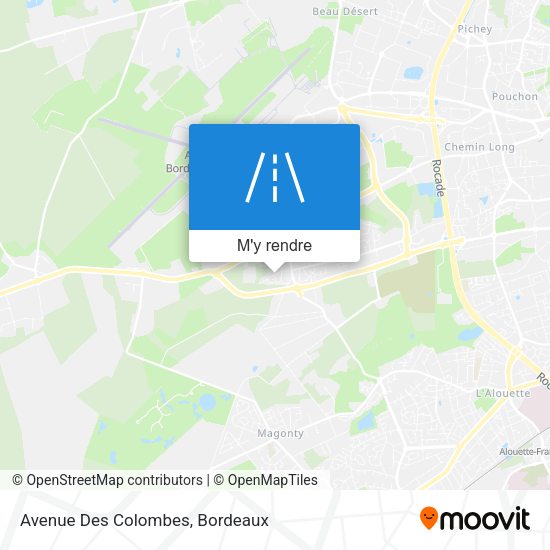 Avenue Des Colombes plan