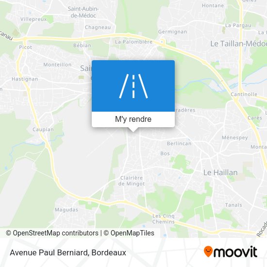 Avenue Paul Berniard plan