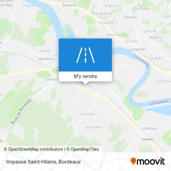 Impasse Saint-Hilaire plan
