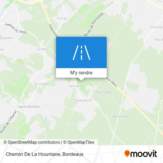 Chemin De La Hountane plan