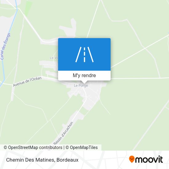 Chemin Des Matines plan