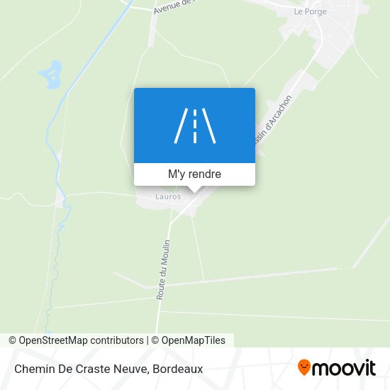 Chemin De Craste Neuve plan