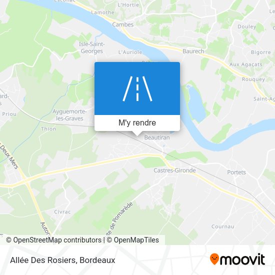 Allée Des Rosiers plan