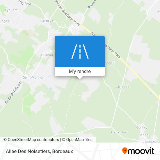 Allée Des Noisetiers plan