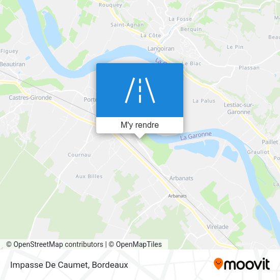 Impasse De Caumet plan