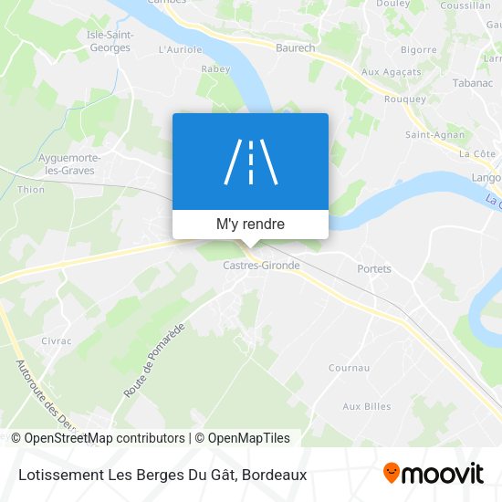 Lotissement Les Berges Du Gât plan