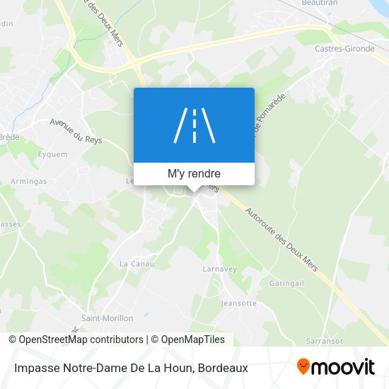 Impasse Notre-Dame De La Houn plan