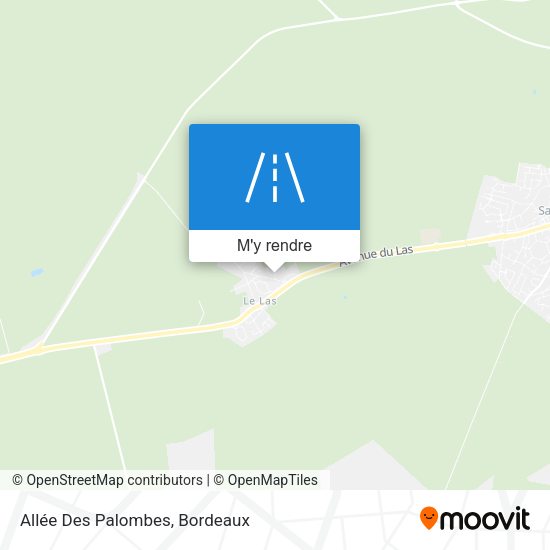 Allée Des Palombes plan