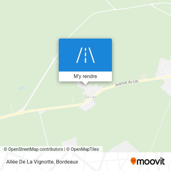 Allée De La Vignotte plan