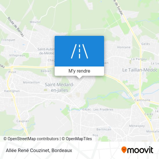 Allée René Couzinet plan