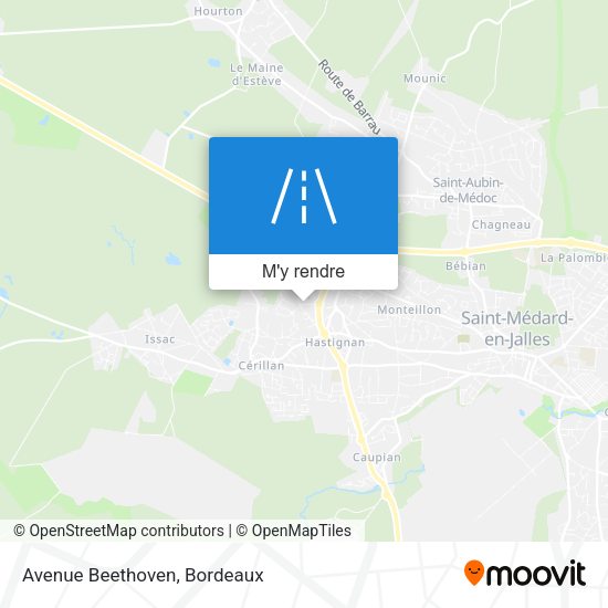 Avenue Beethoven plan