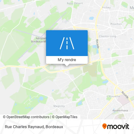 Rue Charles Raynaud plan