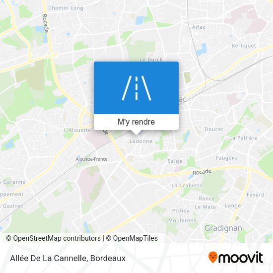 Allée De La Cannelle plan