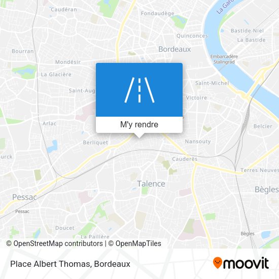 Place Albert Thomas plan