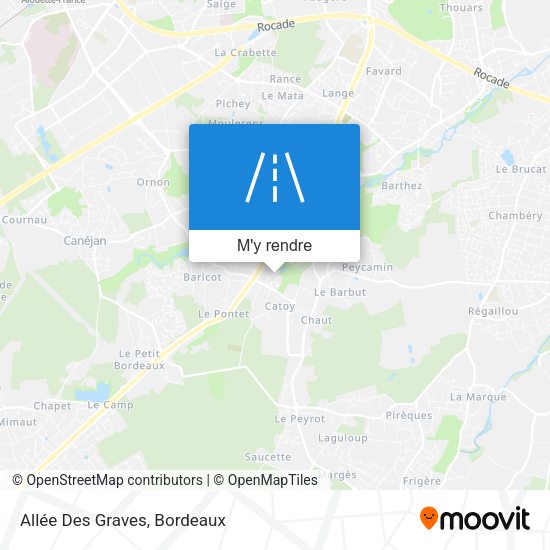 Allée Des Graves plan