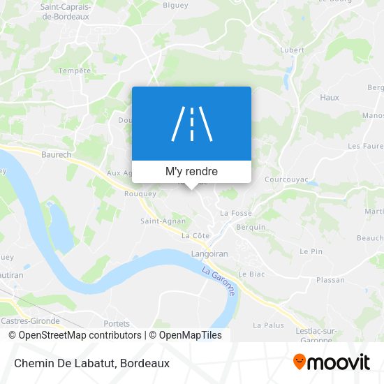Chemin De Labatut plan