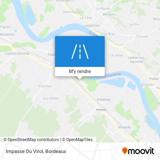 Impasse Du Virol plan