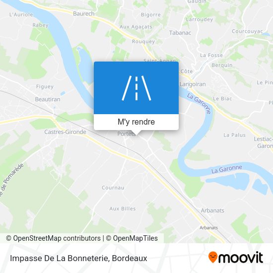 Impasse De La Bonneterie plan
