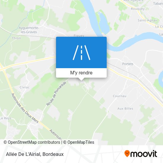 Allée De L'Airial plan