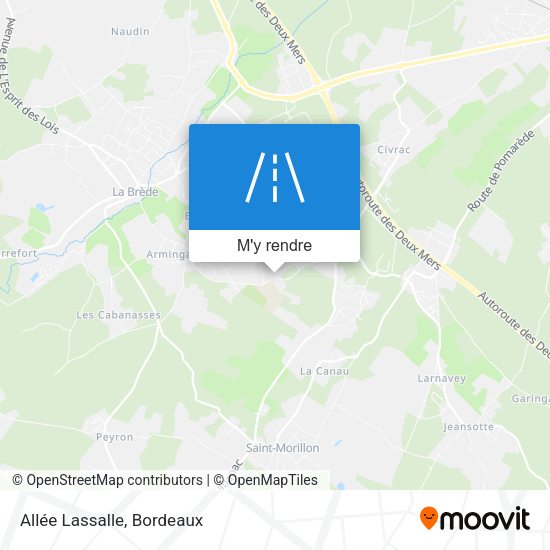 Allée Lassalle plan
