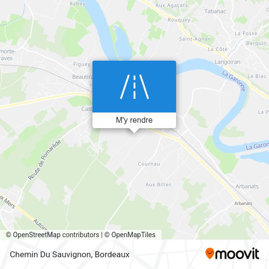 Chemin Du Sauvignon plan