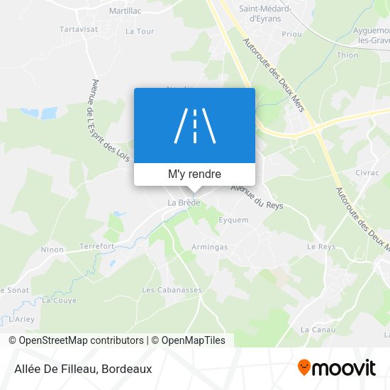 Allée De Filleau plan