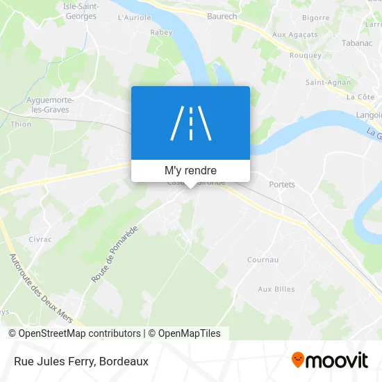 Rue Jules Ferry plan