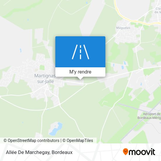 Allée De Marchegay plan