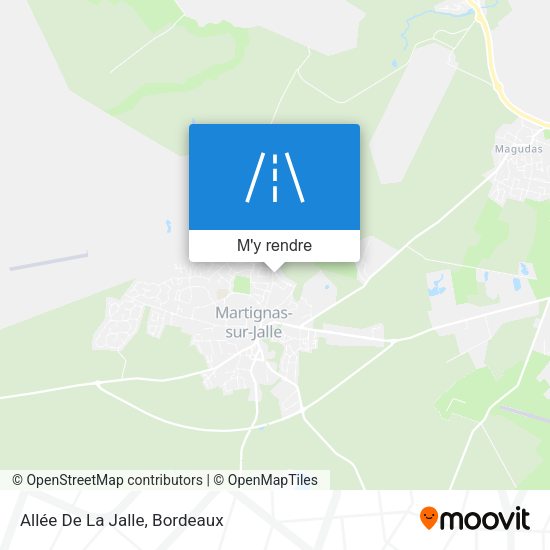Allée De La Jalle plan