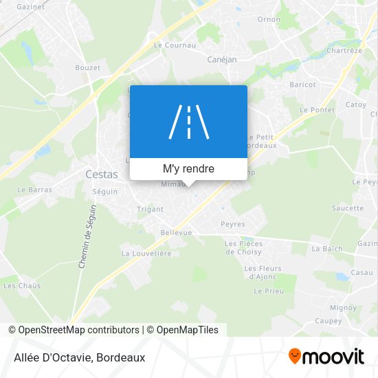 Allée D'Octavie plan