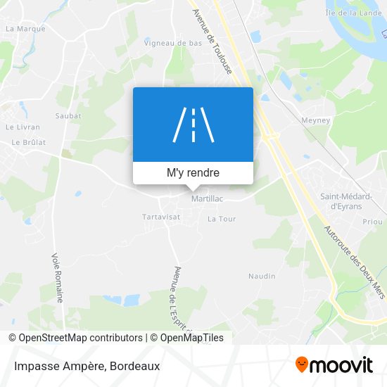Impasse Ampère plan