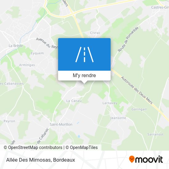 Allée Des Mimosas plan
