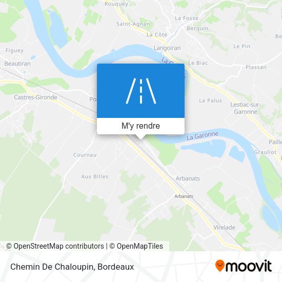 Chemin De Chaloupin plan