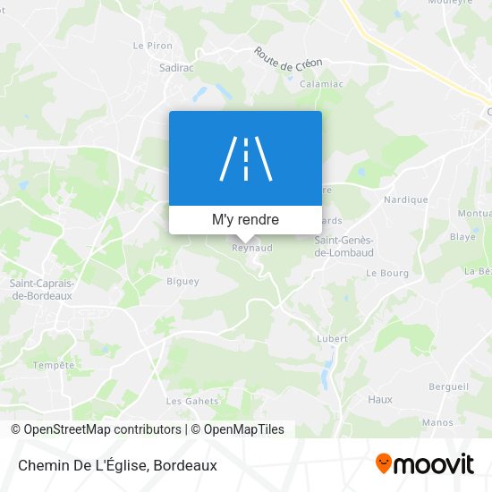 Chemin De L'Église plan