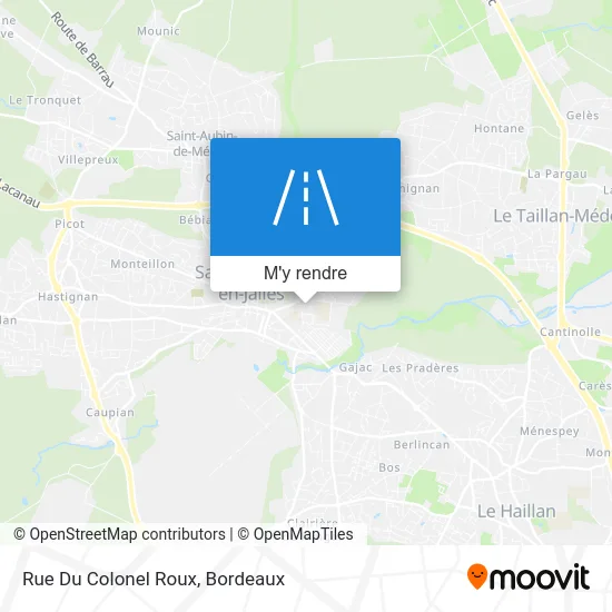 Rue Du Colonel Roux plan