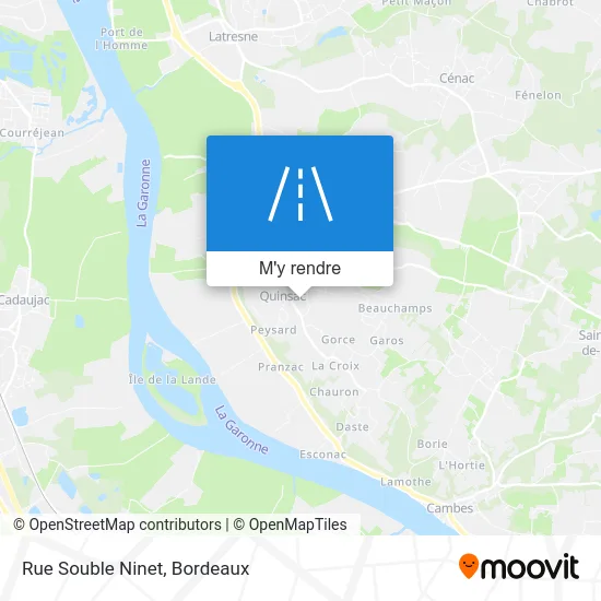 Rue Souble Ninet plan